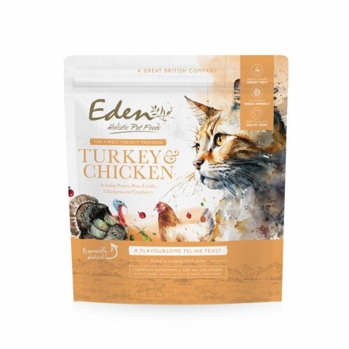 Eden Cat Feline Feast Turkey & Chicken 1.5 KG