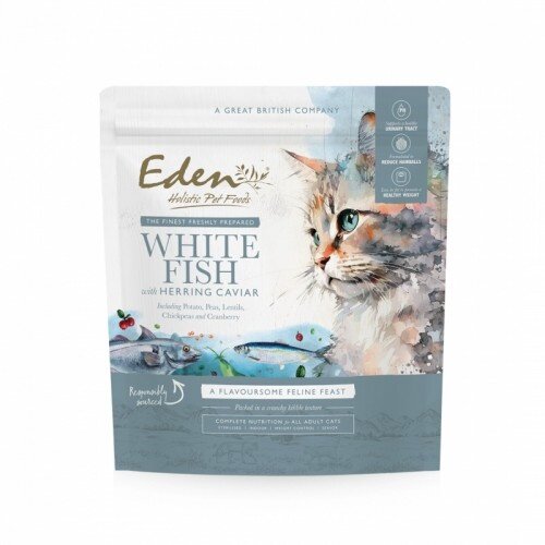 Eden Cat Feline Feast White Fish with Herring Caviar 1.5 KG