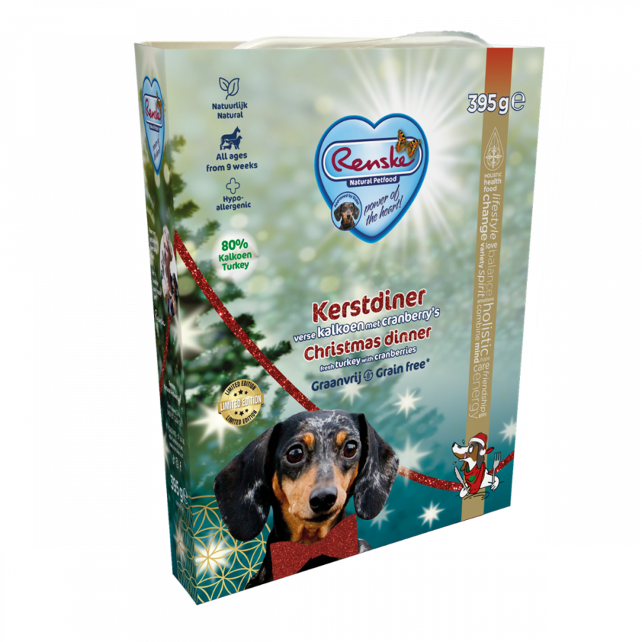 Vers Hond Kerstdiner (graanvrij) 395 gram