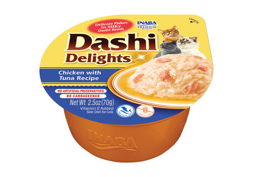 Inaba Dashi Delights Chicken with Tuna 70 gram