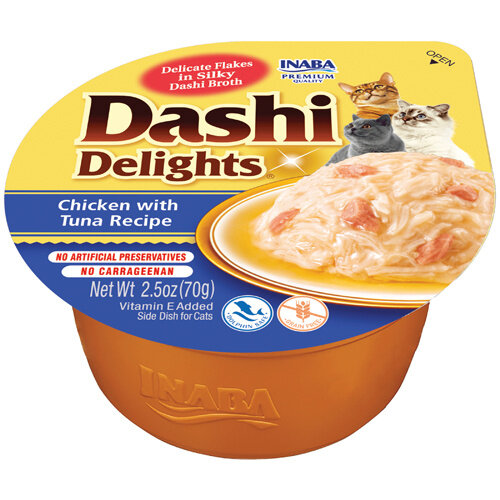 Inaba Dashi Delights Chicken with Tuna 70 gram