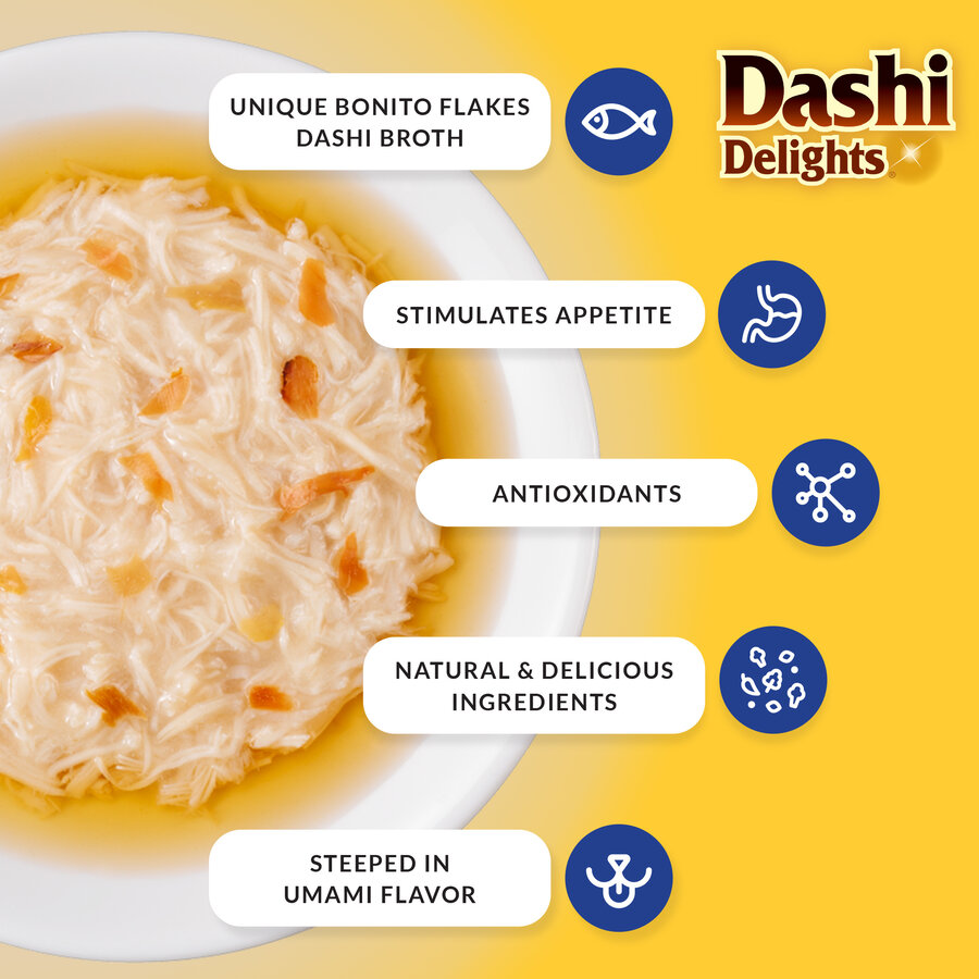 Dashi Delights Chicken with Bonito Flakes 70 gram