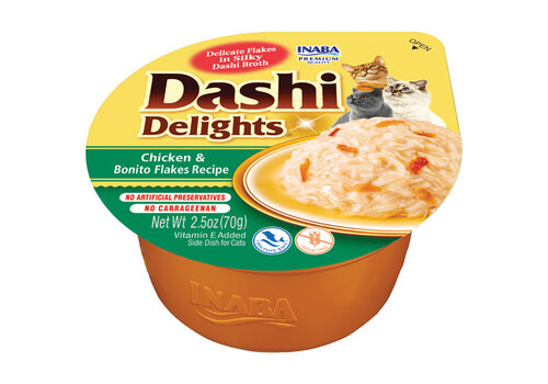 Inaba Dashi Delights Chicken with Bonito Flakes 70 gram