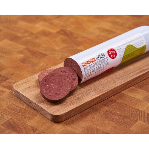 Carnivoer Steamed Rund 400 gram Carnivoer Steamed Rund 400 gram