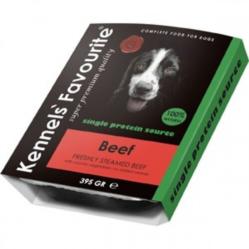 Kennels'Favourite Steamed Beef 395 gram