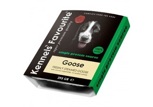 Kennels'Favourite Steamed Goose 395 gram