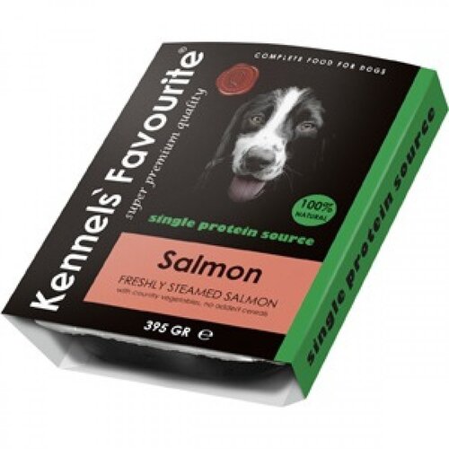 Kennels'Favourite Steamed Salmon 395 gram