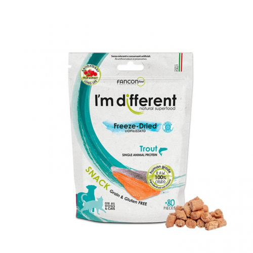 I'm Different Gevriesdroogde Forel 40 gram