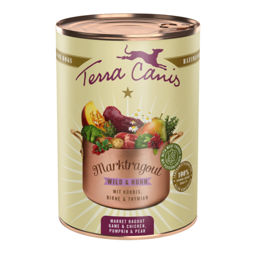 Terra Canis Market Ragout Hert & Kip 385 gram