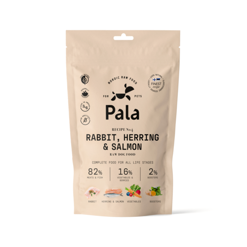 Pala Recipe # 4 - Rabbit, Herring & Salmon