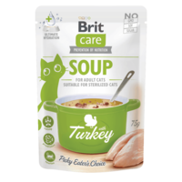 Care Cat Soup Kip & Kalkoen 75 gram