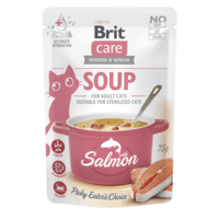 Care Cat Soup Kip & Zalm 75 gram
