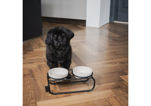District 70 Butler Voerbakstandaard Zwart (zonder voerbak) Hond