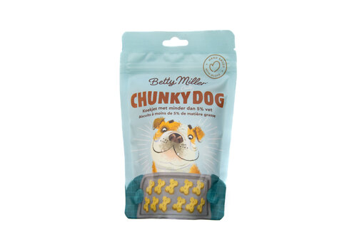 Betty Miller Functional Treats Chunky Dog 100 gram