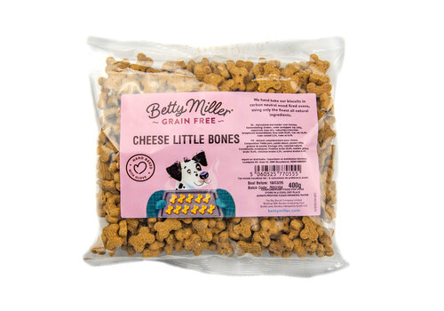 Betty Miller Grain Free Cheese little bones 400 gram