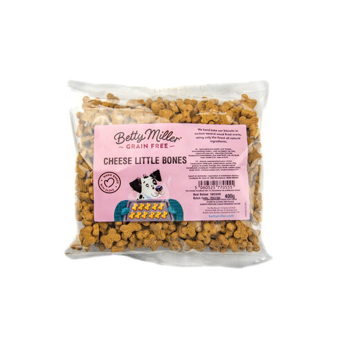 Betty Miller Grain Free Cheese little bones 400 gram