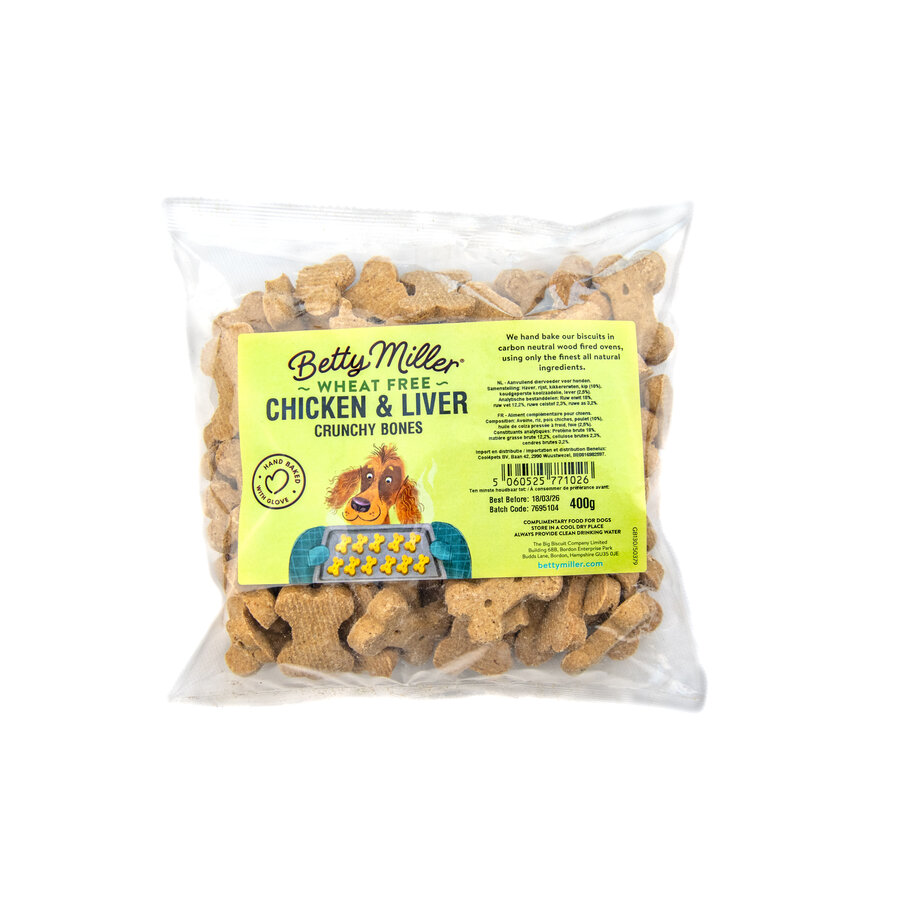 Wheat Free Chicken & Liver bones 400 gram