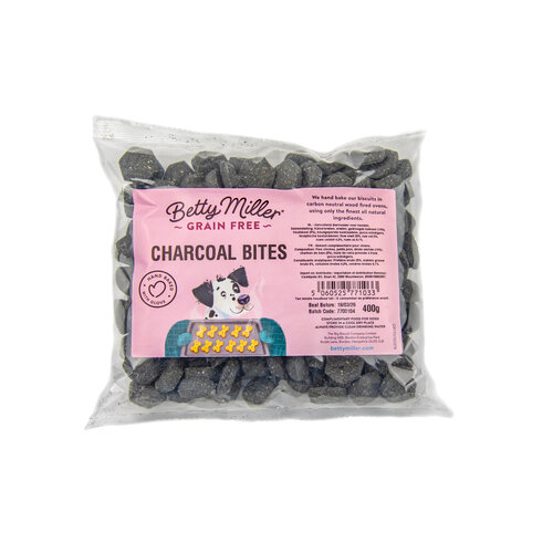 Betty Miller Grain Free Charcoal bites 400 gram