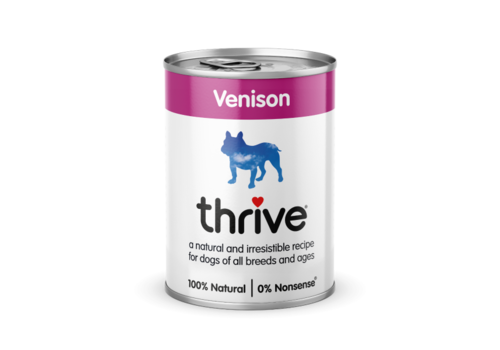 Thrive Dog Wet Food Venison 395 gram