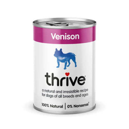 Thrive Dog Wet Food Venison 395 gram