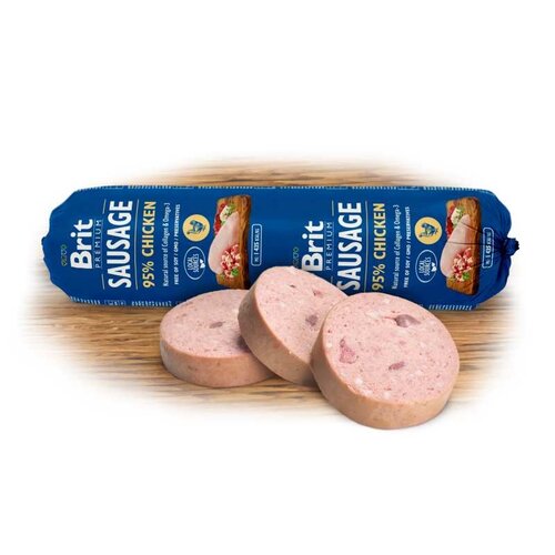 Brit Premium Meat Sausage Kip 800 gram