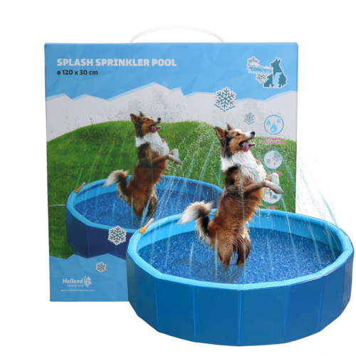 Coolpets Zwembad met Splash Sprinkler