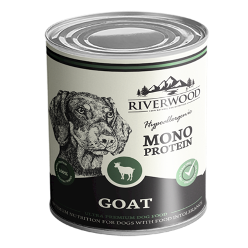 Riverwood Blikvoer Monoproteine Geit 400 gram
