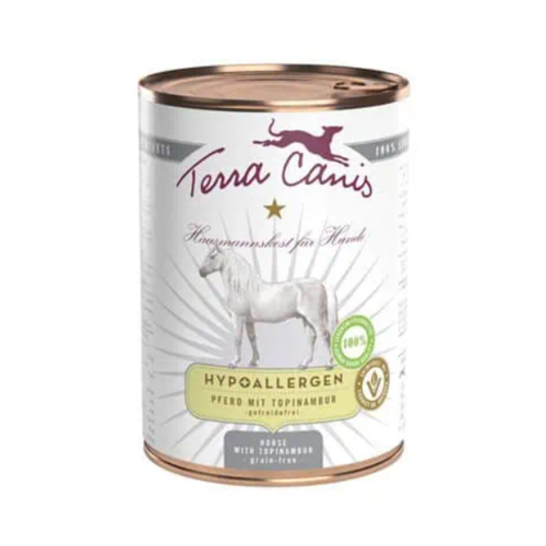 Terra Canis Hypoallergeen Menu Paard 400 gram