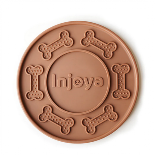 Injoya Lick Mat Brown Injoya Lick Mat Brown
