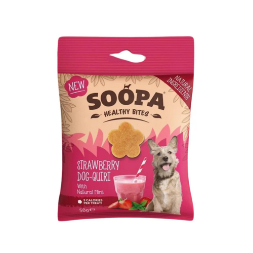 Soopa Bites Aardbei Dog-Quiri 50 gram