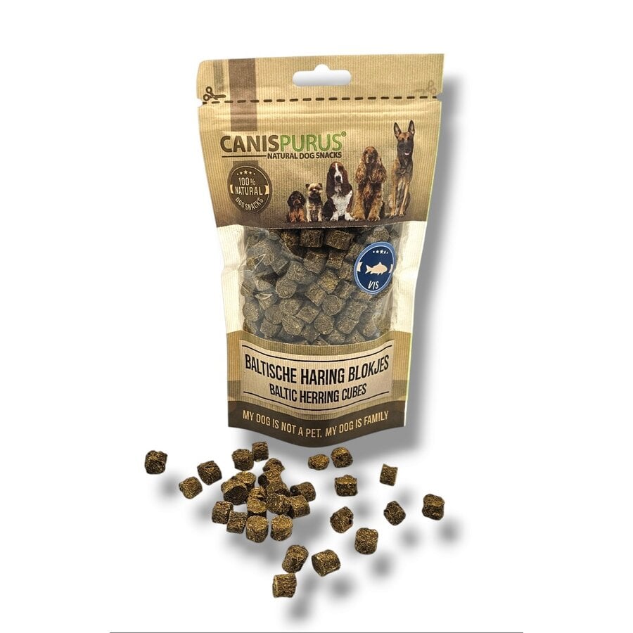 Baltische Haring blokjes 100 gram