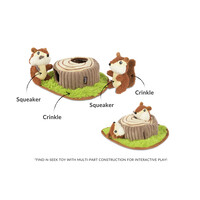 Forest Friends Chippy and Cheeks the Chipmunks