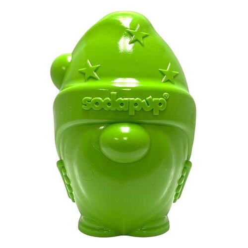 SodaPup SP Gnome Durable Pup-X Rubber Treat Dispenser
