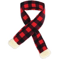 Lulubelles Power Plush Holiday Scarf Buffalo Check