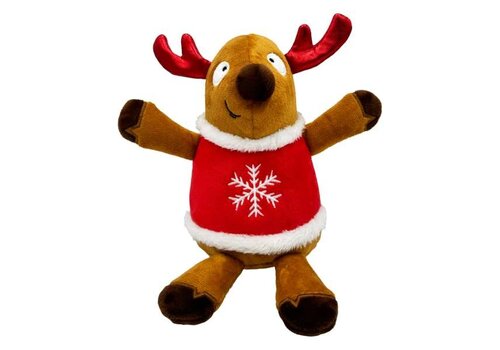 Huxley & Kent Lulubelles Power Plush Holiday Rocky Reindeer Huxley & Kent Lulubelles Power Plush Holiday Rocky Reindeer