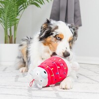 Lulubelles Power Plush Holiday Deck the Bear