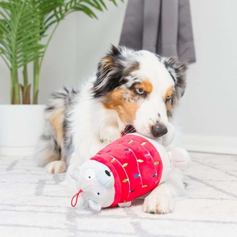 Lulubelles Power Plush Holiday Deck the Bear
