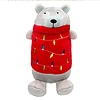 Lulubelles Power Plush Holiday Deck the Bear