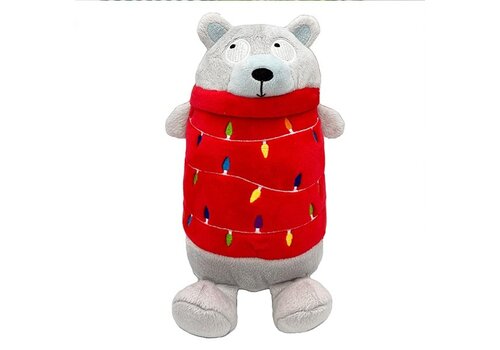 Huxley & Kent Lulubelles Power Plush Holiday Deck the Bear Huxley & Kent Lulubelles Power Plush Holiday Deck the Bear