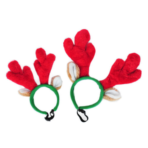 ZippyPaws Holiday Antler Headband ZippyPaws Holiday Antler Headband