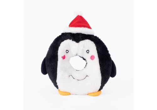 ZippyPaws Holiday Donutz Buddies Penguin ZippyPaws Holiday Donutz Buddies Penguin
