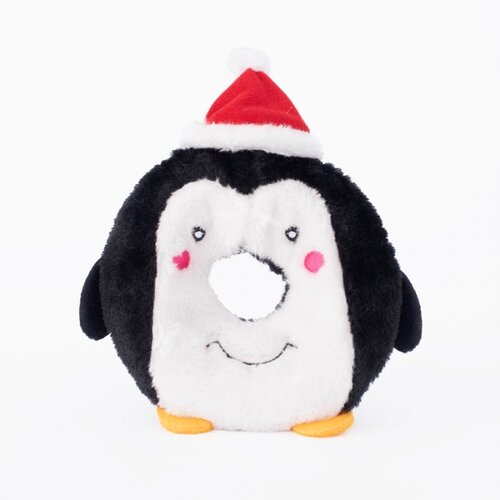 ZippyPaws Holiday Donutz Buddies Penguin ZippyPaws Holiday Donutz Buddies Penguin