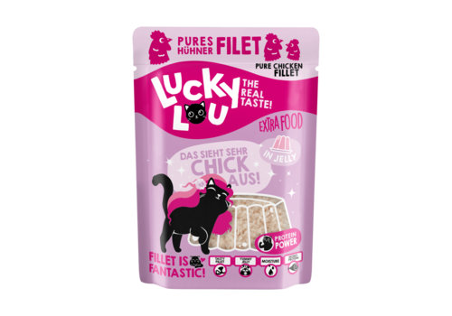 Lucky Lou Extrafood Kip Gelei 70 gram