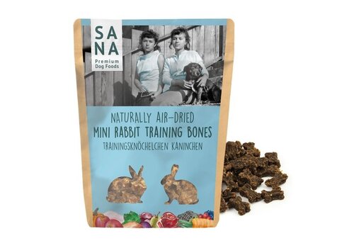 Sanadog Mini Rabbit Training Bones 100 gram