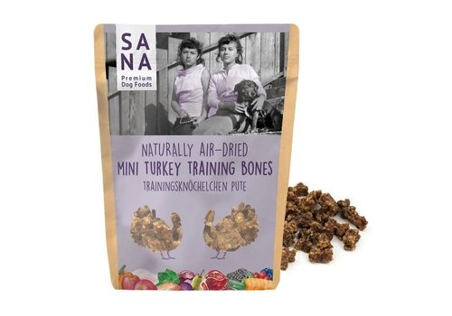 Sanadog Mini Turkey Training Bones 100 gram