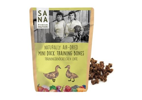 Sanadog Mini Duck Training Bones 100 gram