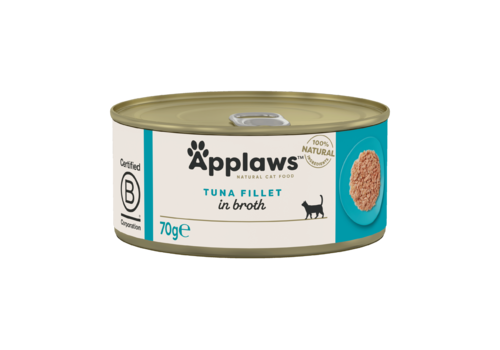 Applaws Cat Blikvoer Bouillon, tonijnfilet