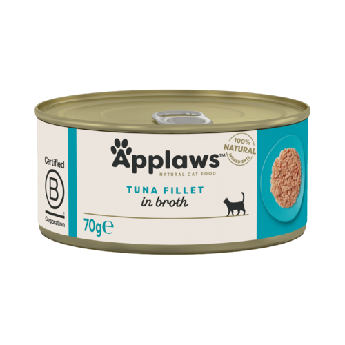 Applaws Cat Blikvoer Bouillon, tonijnfilet