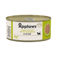 Cat Blikvoer Bouillon, tonijnfilet & zeewier