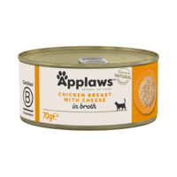 Cat Blikvoer Bouillon, kippenborst & kaas